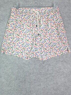 Fedeli Madeira Alligator Rose Print 5" Swim Shorts